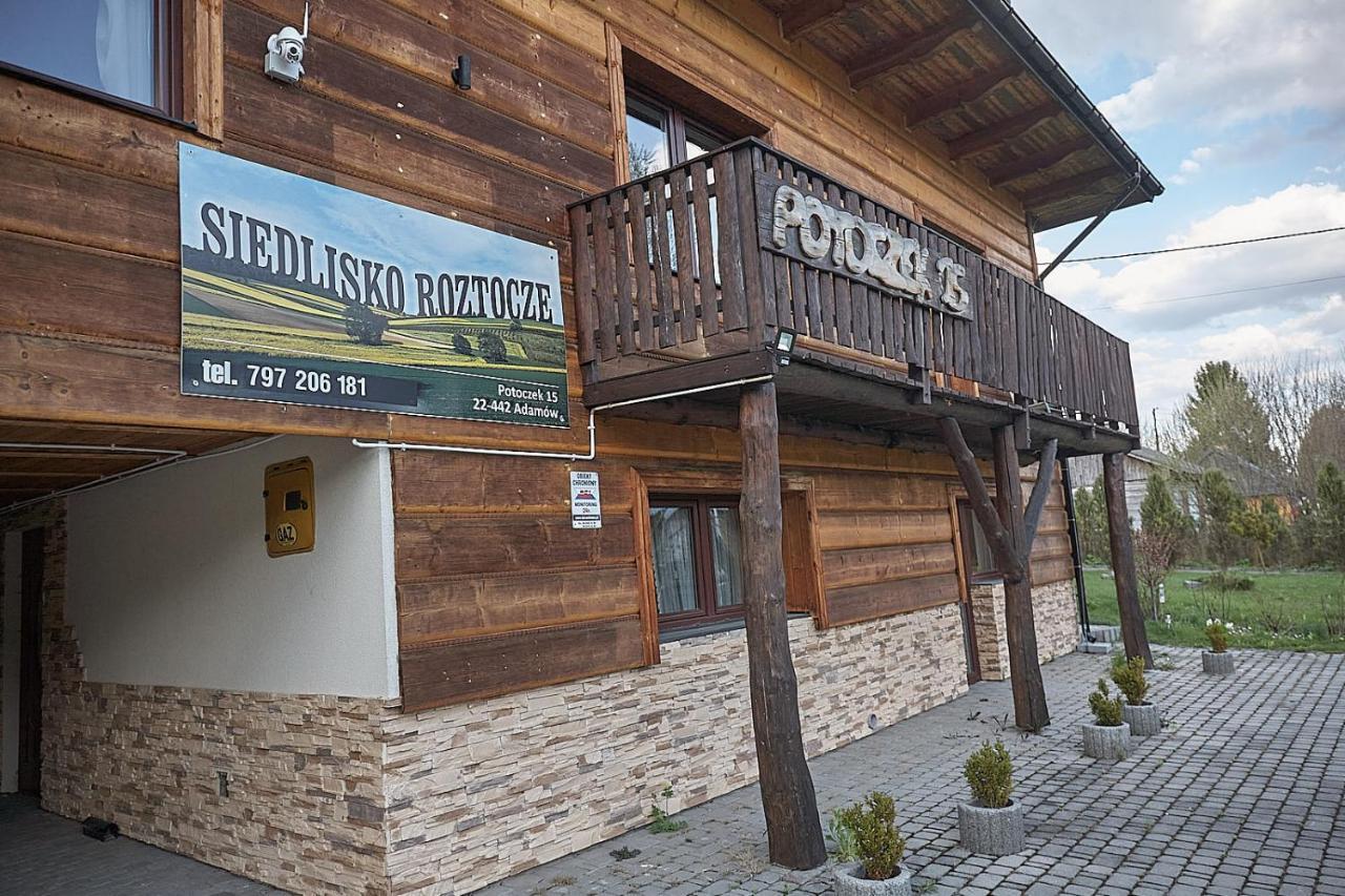 Siedlisko Roztocze Potoczek Hotel Adamow  ภายนอก รูปภาพ